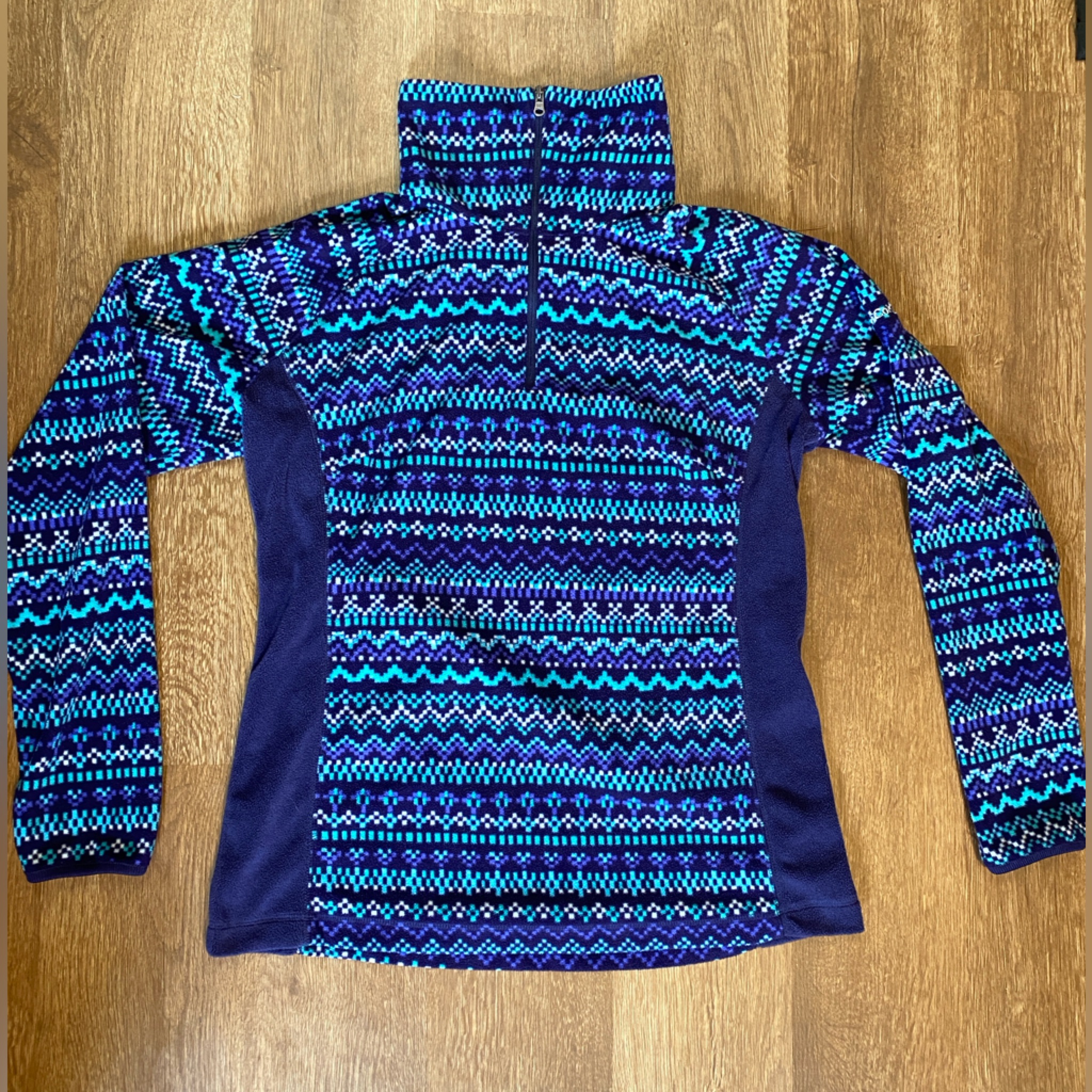 Columbia Fleece Glacier Fleece Geometric/ Abstract/Hike Snowboarding/ Ski